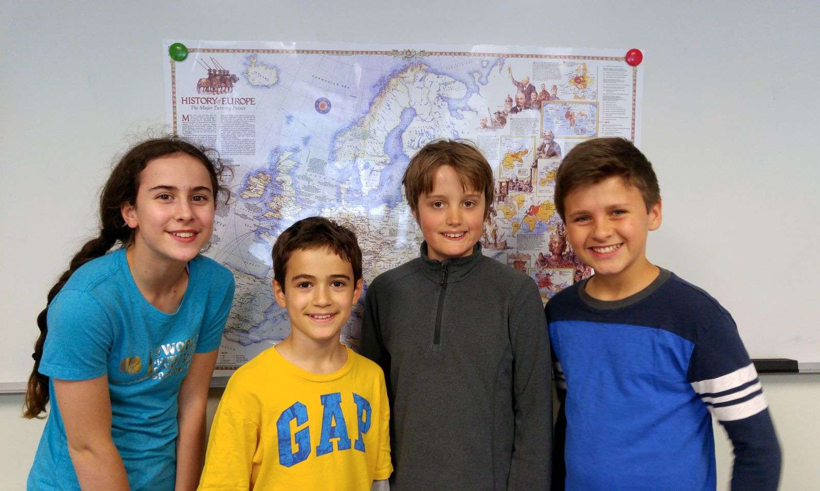 Students Shine at History Bee Regionals Ecole Française